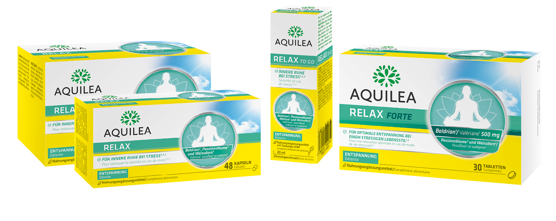 Aquilea: produits naturels pour favoriser détente et immunité