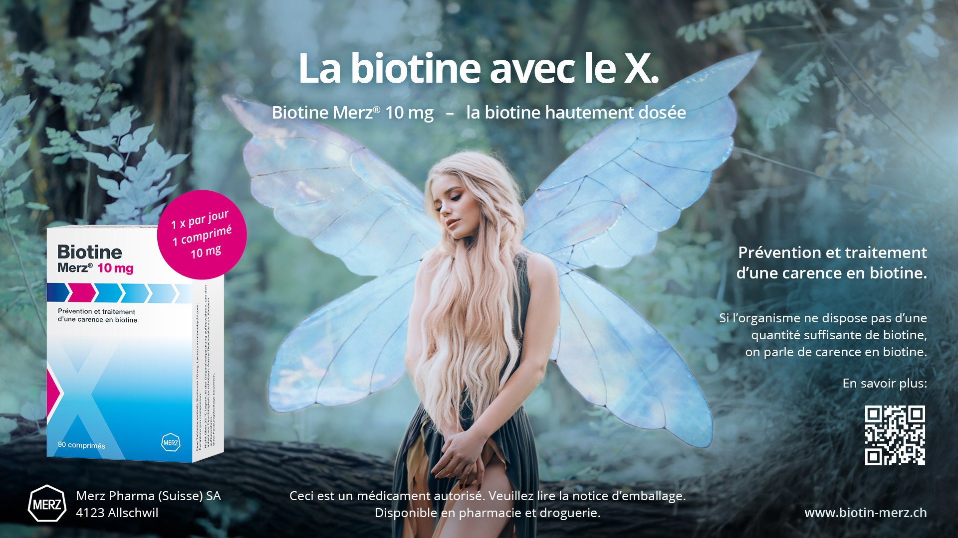 Biotine Merz: la biotine hautement dosée